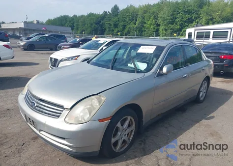 2004 Infiniti G35X из США, поврежденный, VIN JNKCV51FX4M704105
